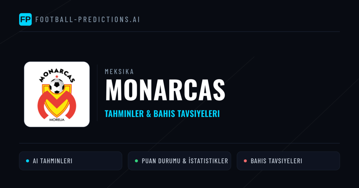 Monarcas Tahminleri & İstatistikler