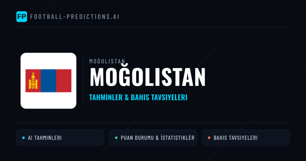 Moğolistan Tahminleri & İstatistikler