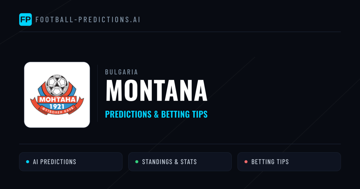 Montana Predictions & Stats