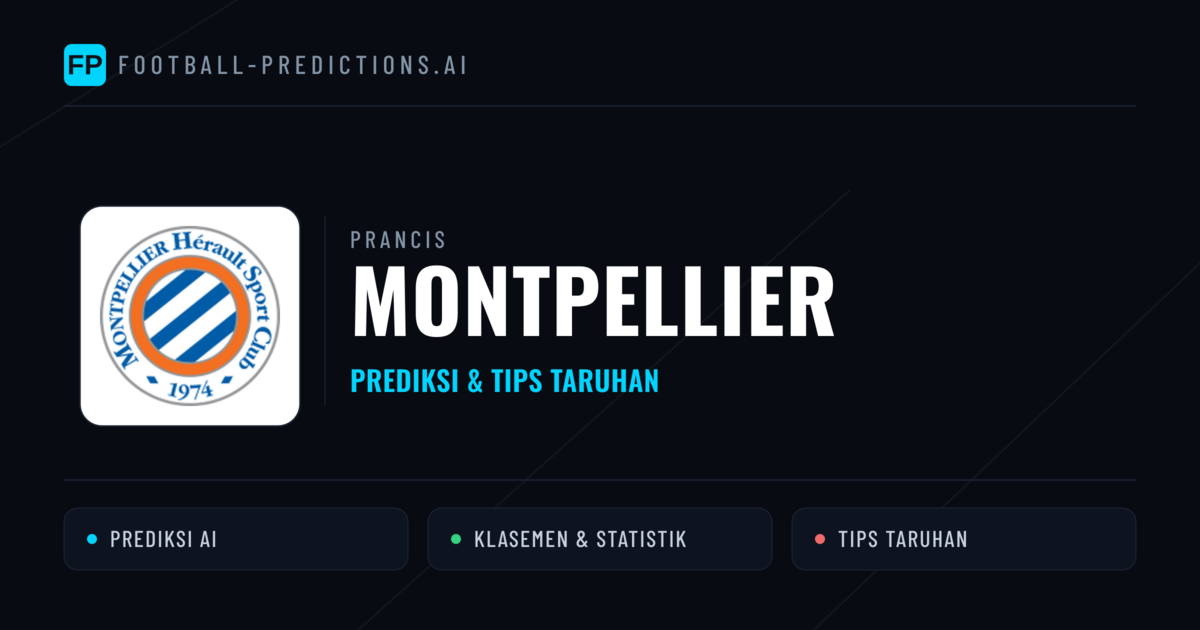 Montpellier Prediksi & Statistik Piala Dunia