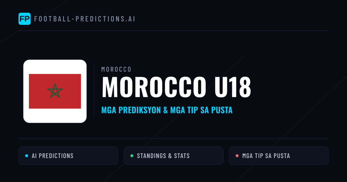 Morocco U18 Predictions & Stats