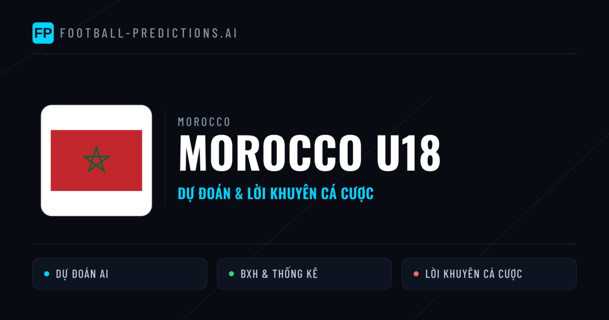 Morocco U18 Dự đoán & Thống kê