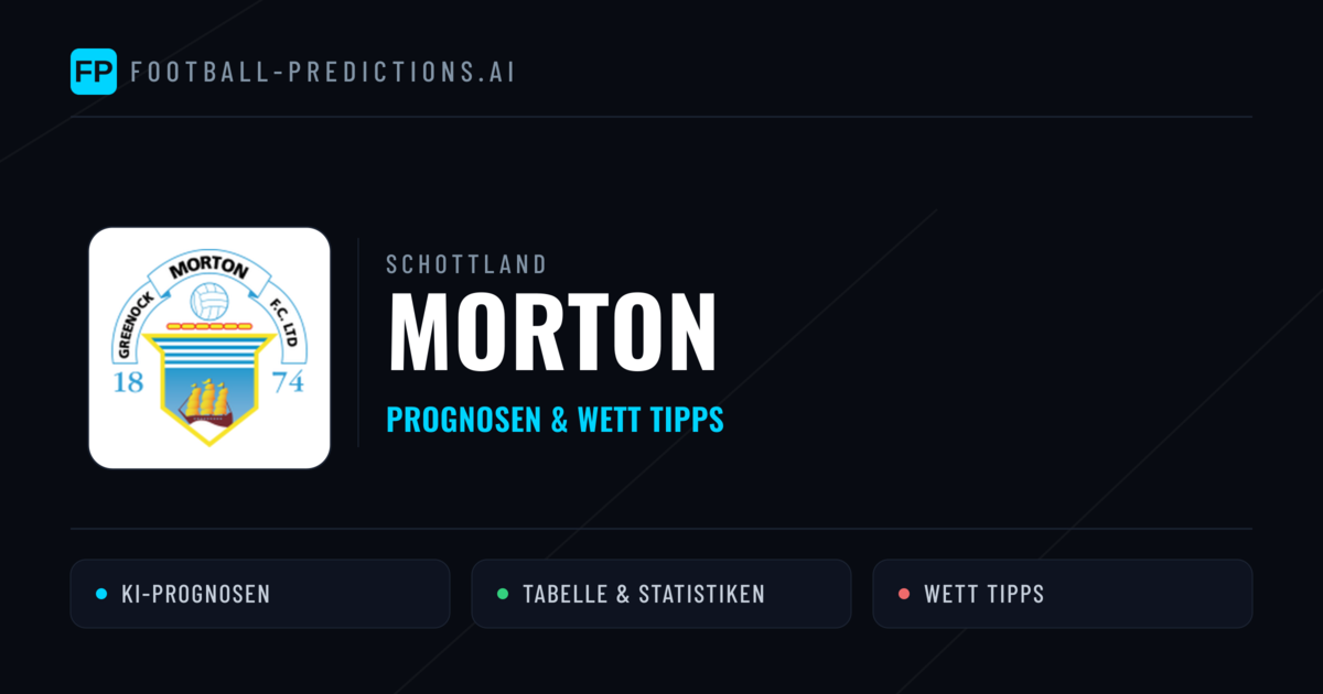 Morton Prognosen & Statistiken