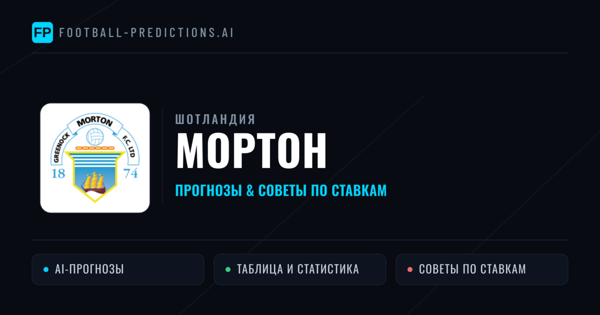 Мортон прогнозы и статистика