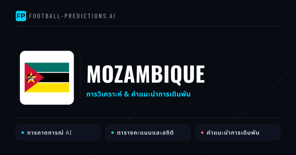 Mozambique การวิเคราะห์และสถิติ