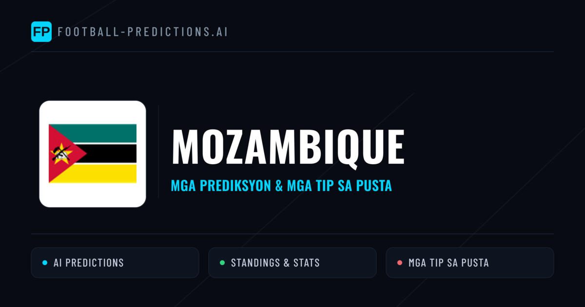 Mozambique Predictions & Stats