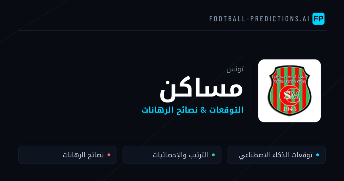مساكن توقعات واحصائيات