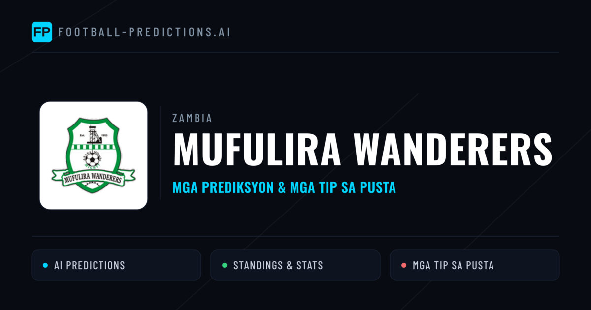 Mufulira Wanderers Predictions & Stats