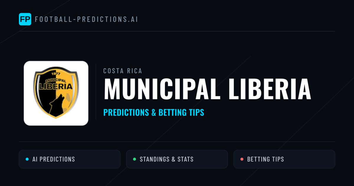 Municipal Liberia Predictions & Stats