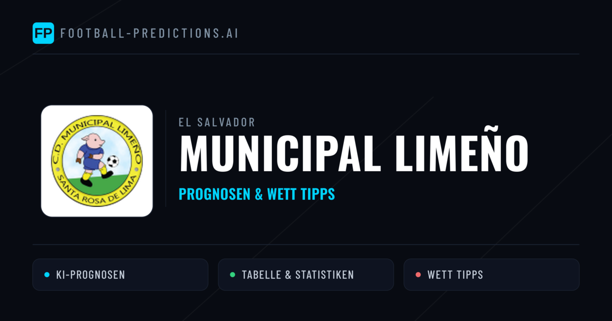 Municipal Limeño Prognosen & Statistiken