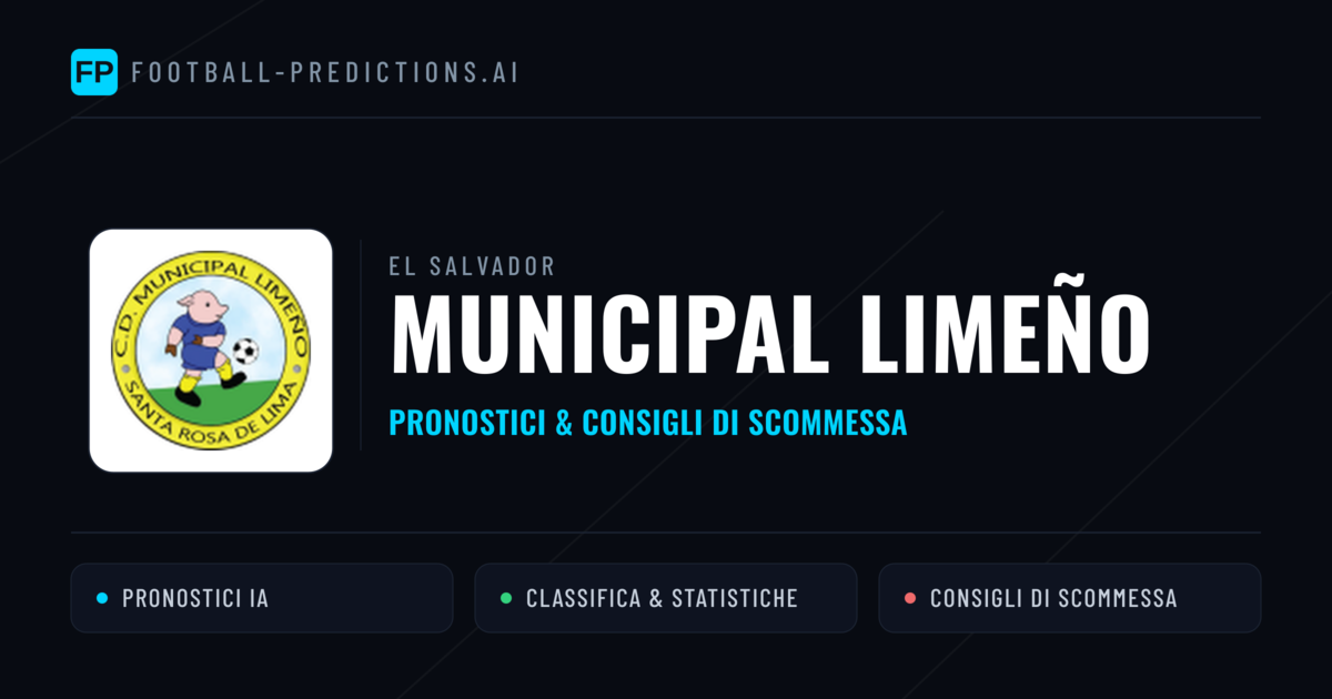 Pronostici e Statistiche Municipal Limeño