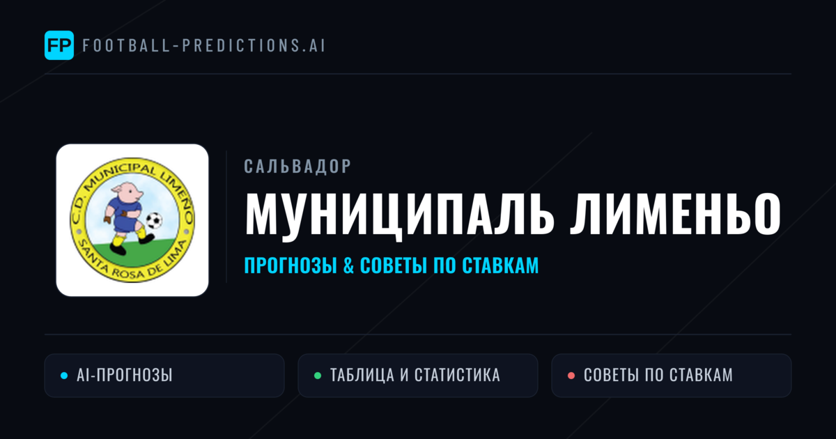 Муниципаль Лименьо прогнозы и статистика