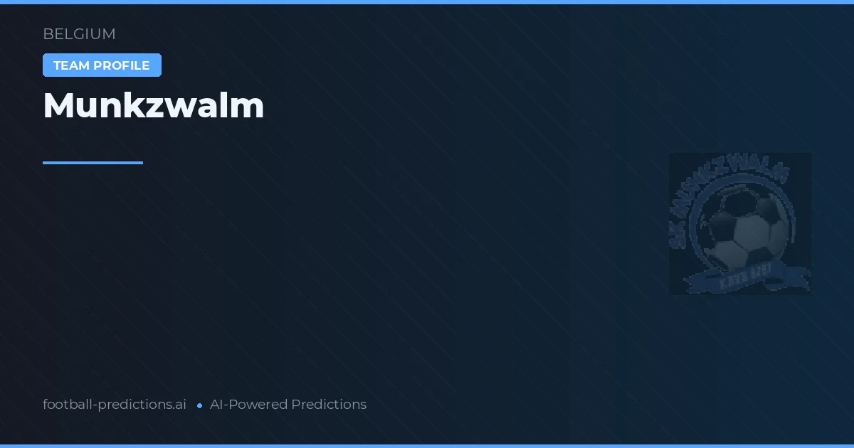 Pronostici e Statistiche Munkzwalm
