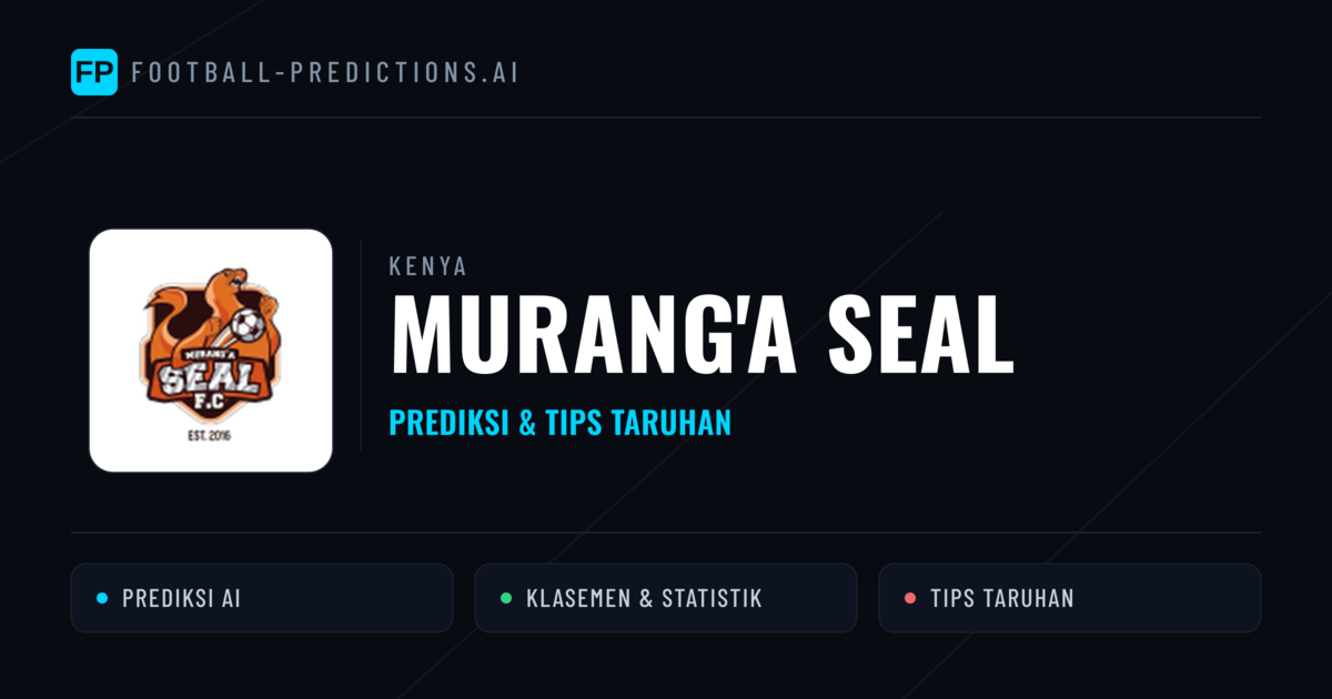Murang'a SEAL Prediksi & Statistik Piala Dunia