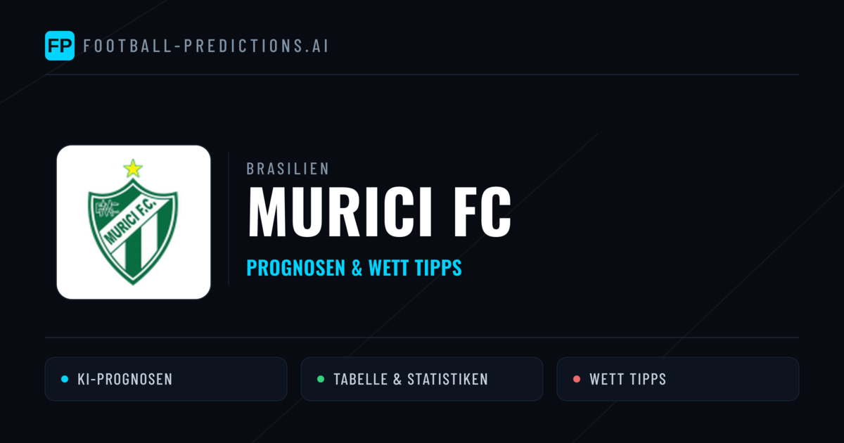Murici FC Prognosen & Statistiken