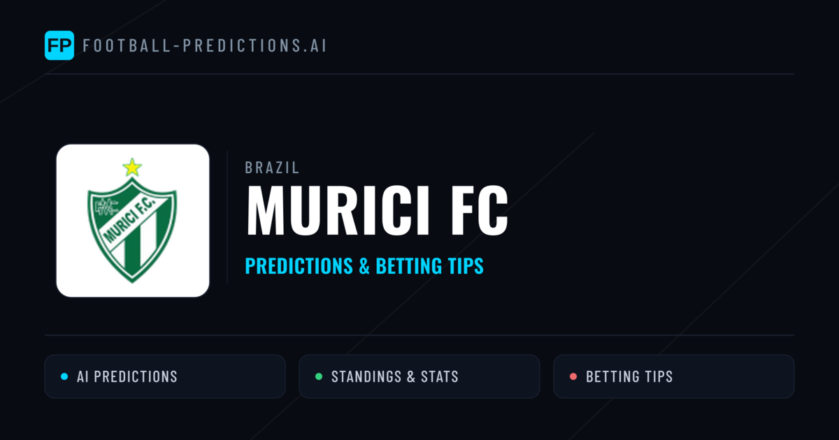Murici Fc Predictions & Stats