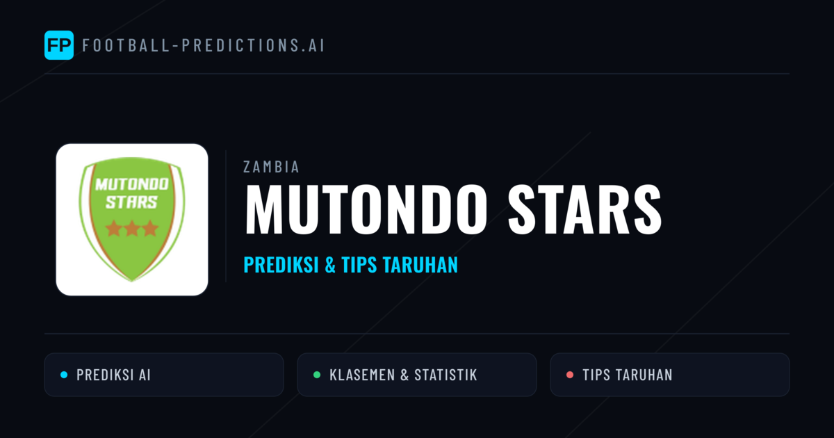 Mutondo Stars Prediksi & Statistik Piala Dunia