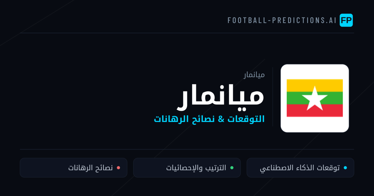 ميانمار توقعات واحصائيات