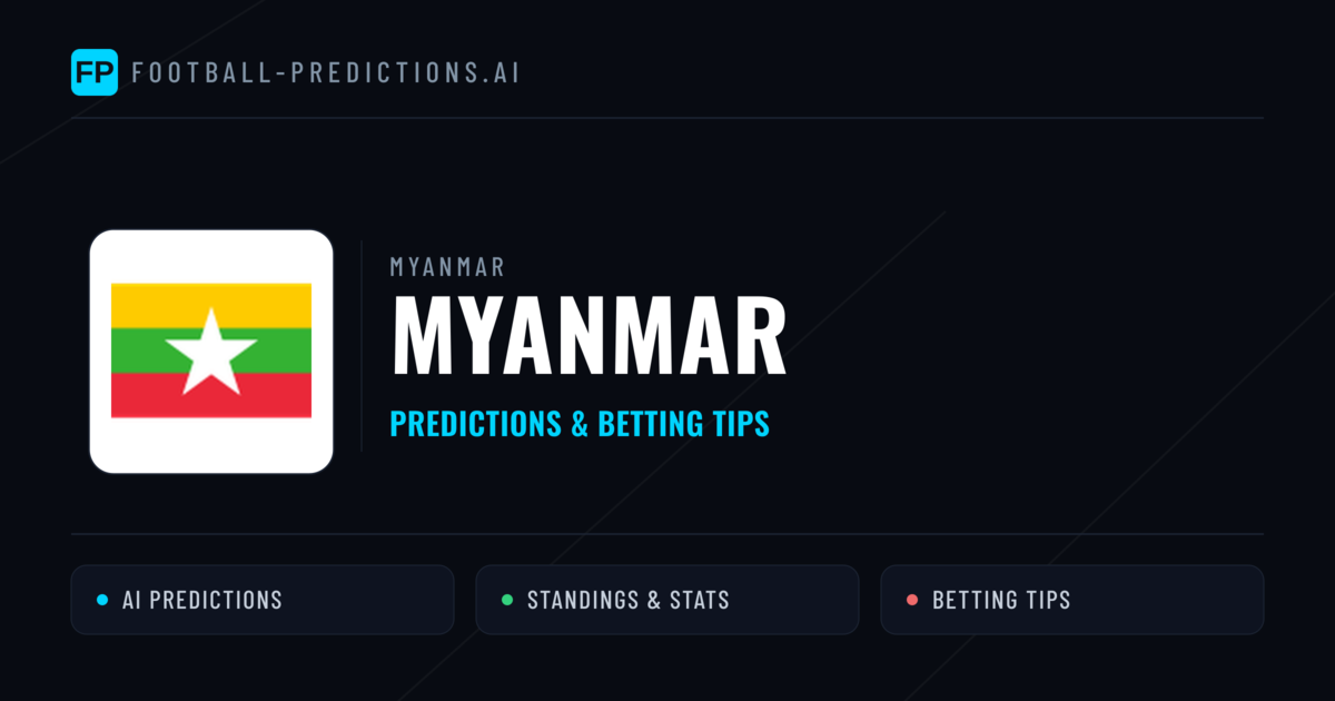 Myanmar Predictions & Stats