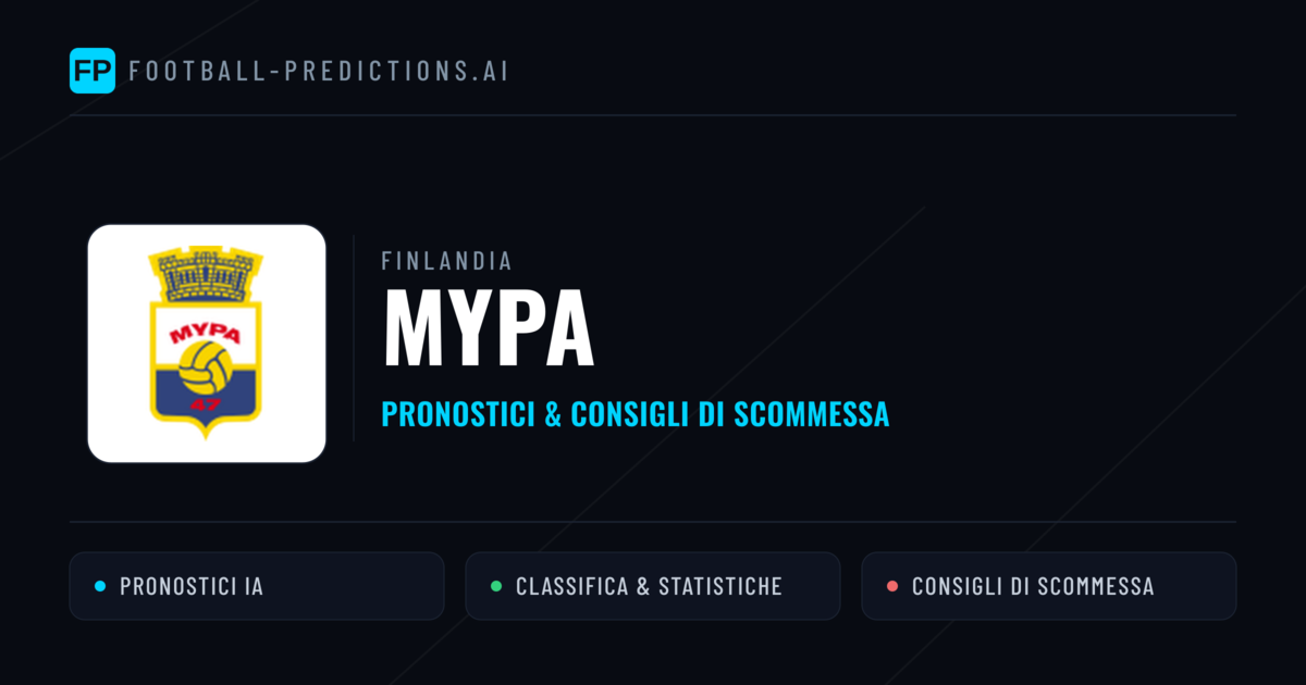 Pronostici e Statistiche MyPa