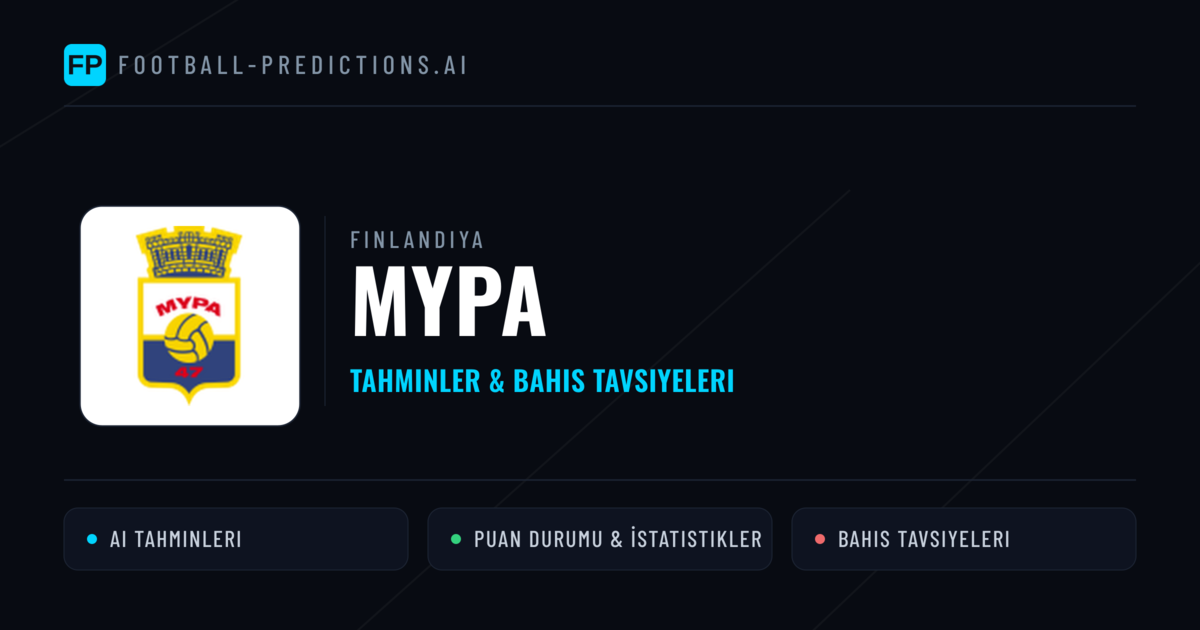 MyPa Tahminleri & İstatistikler