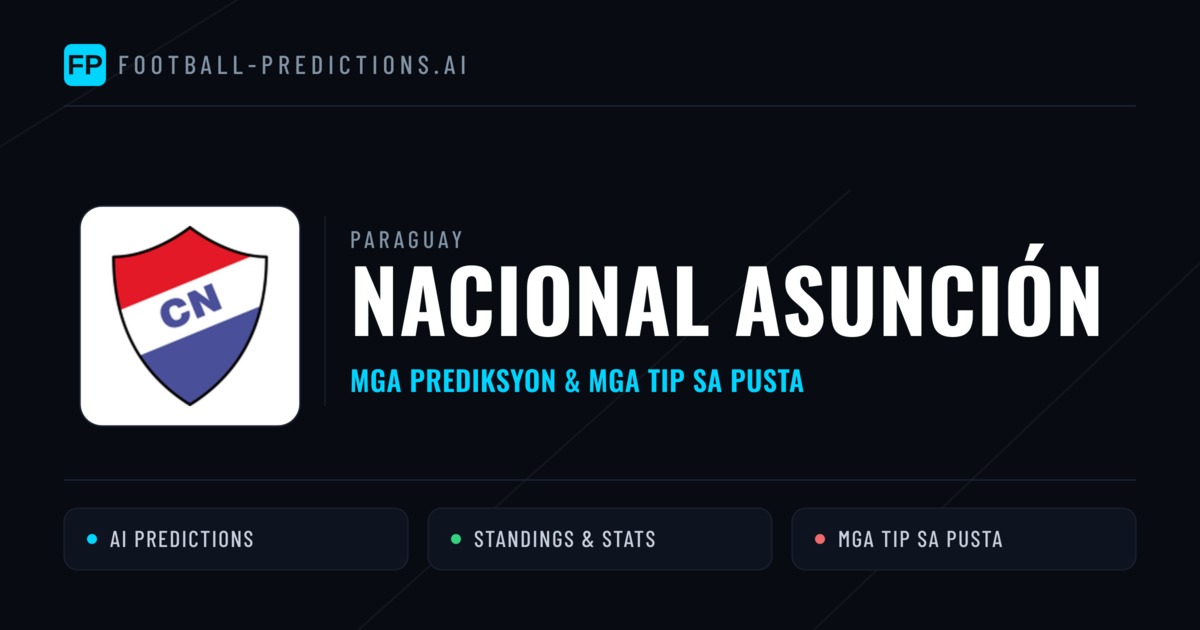 Nacional Asunción Predictions & Stats