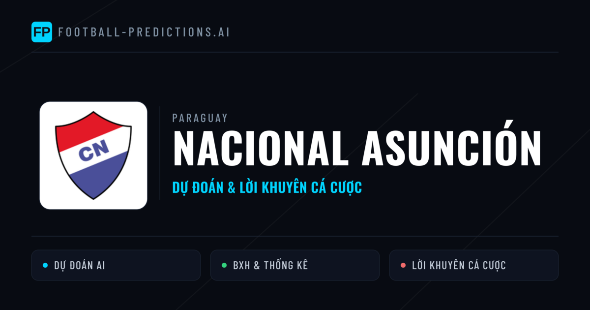 Nacional Asunción Dự đoán & Thống kê