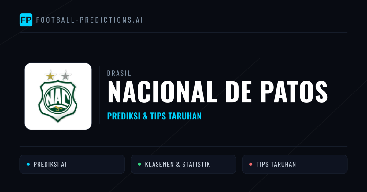 Nacional de Patos Prediksi & Statistik Piala Dunia
