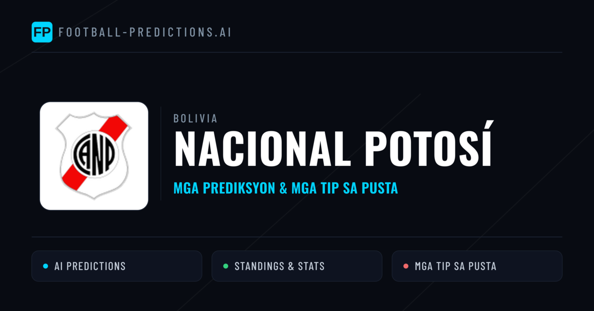 Nacional Potosí Predictions & Stats