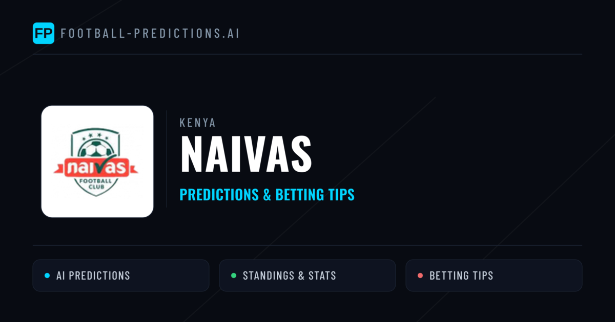 Naivas Predictions & Stats