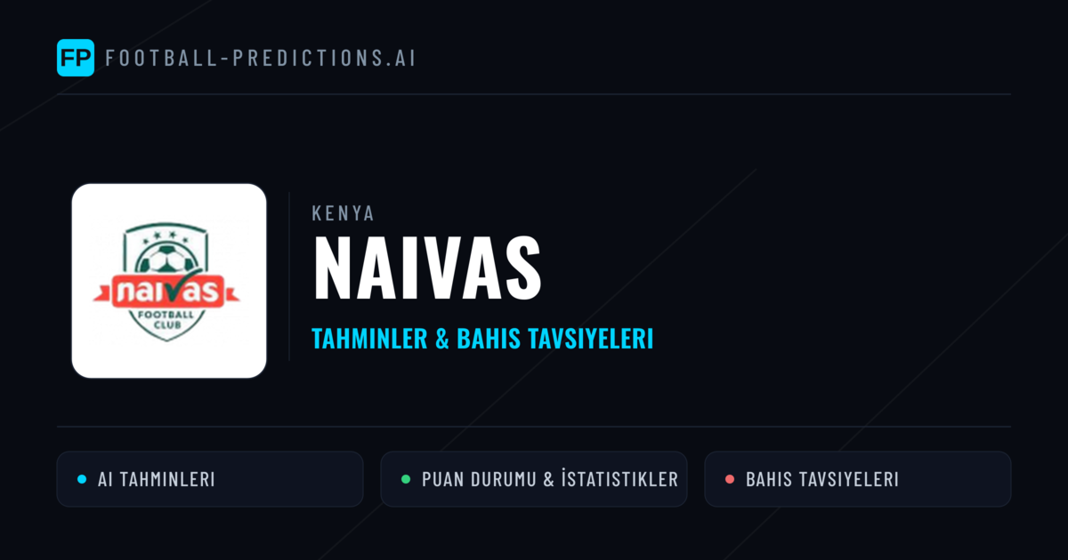Naivas Tahminleri & İstatistikler