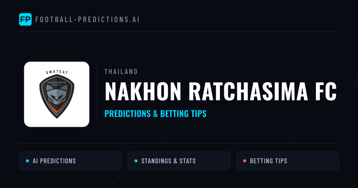 Nakhon Ratchasima FC Predictions & Stats