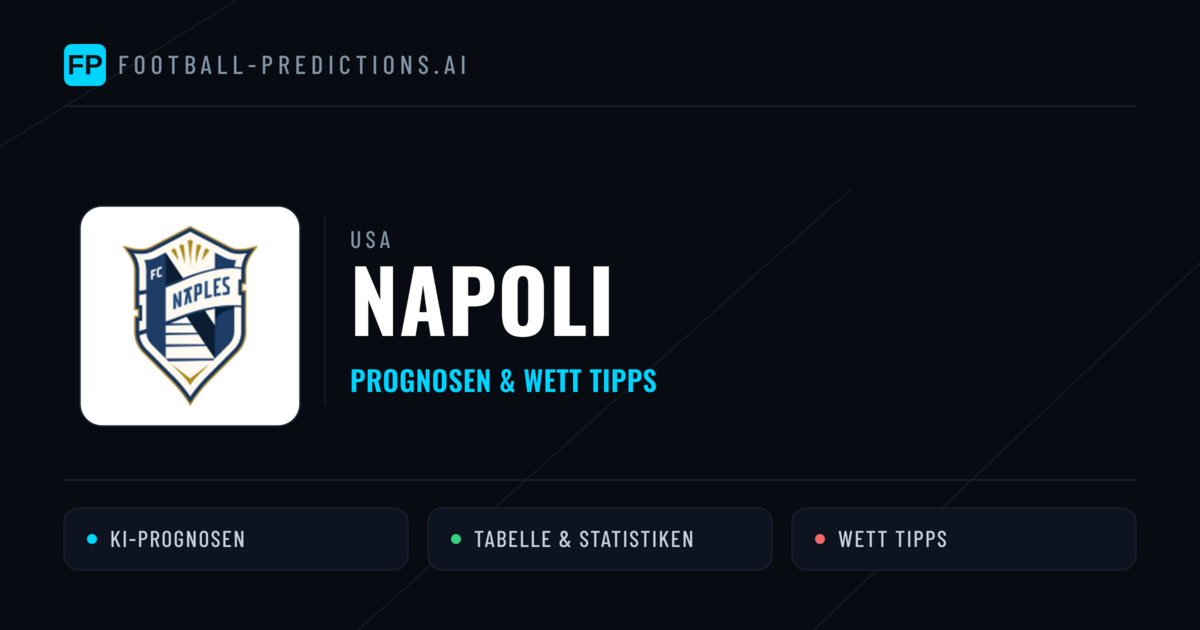 Napoli Prognosen & Statistiken