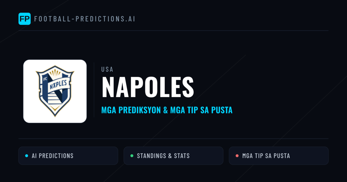 Napoles Predictions & Stats