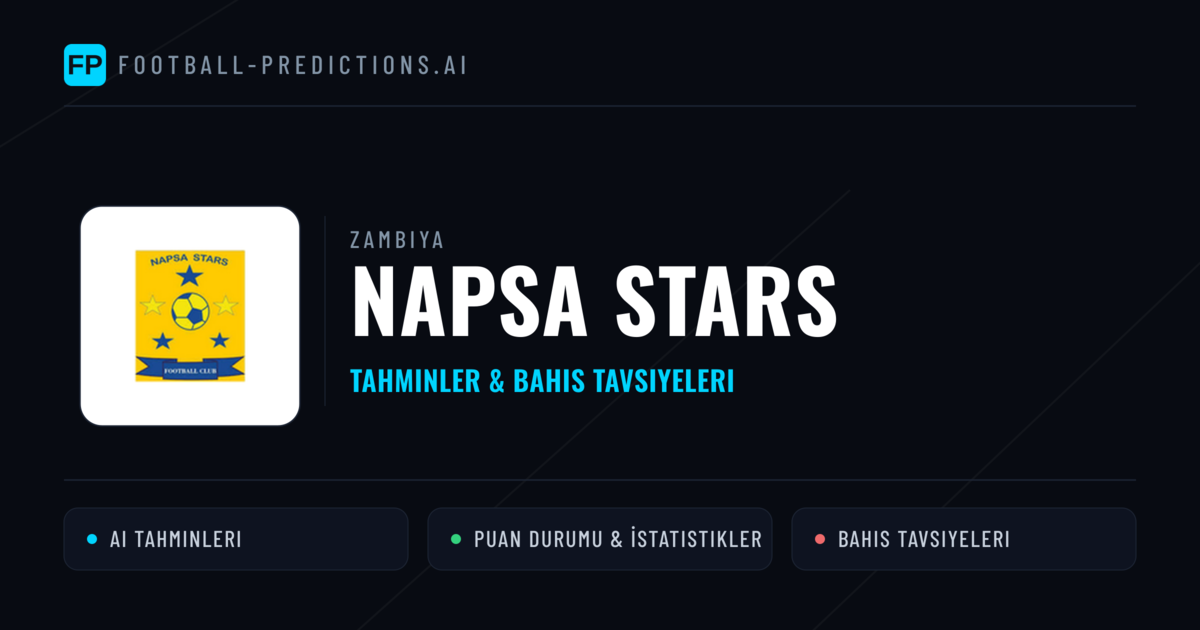 NAPSA Stars Tahminleri & İstatistikler