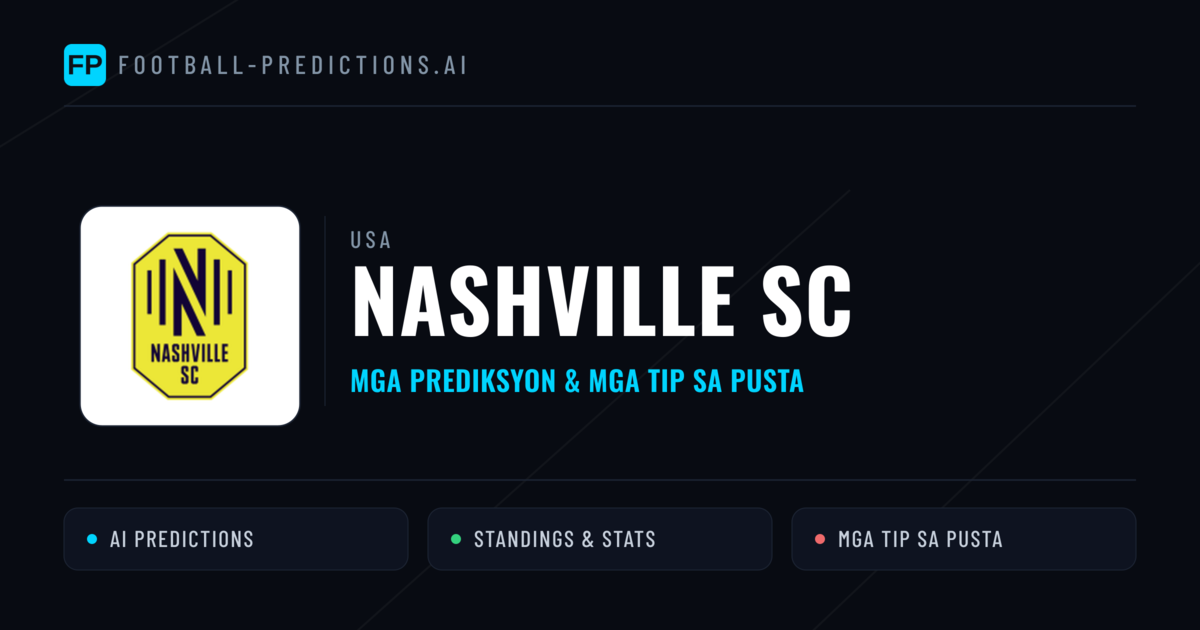 Nashville SC Predictions & Stats