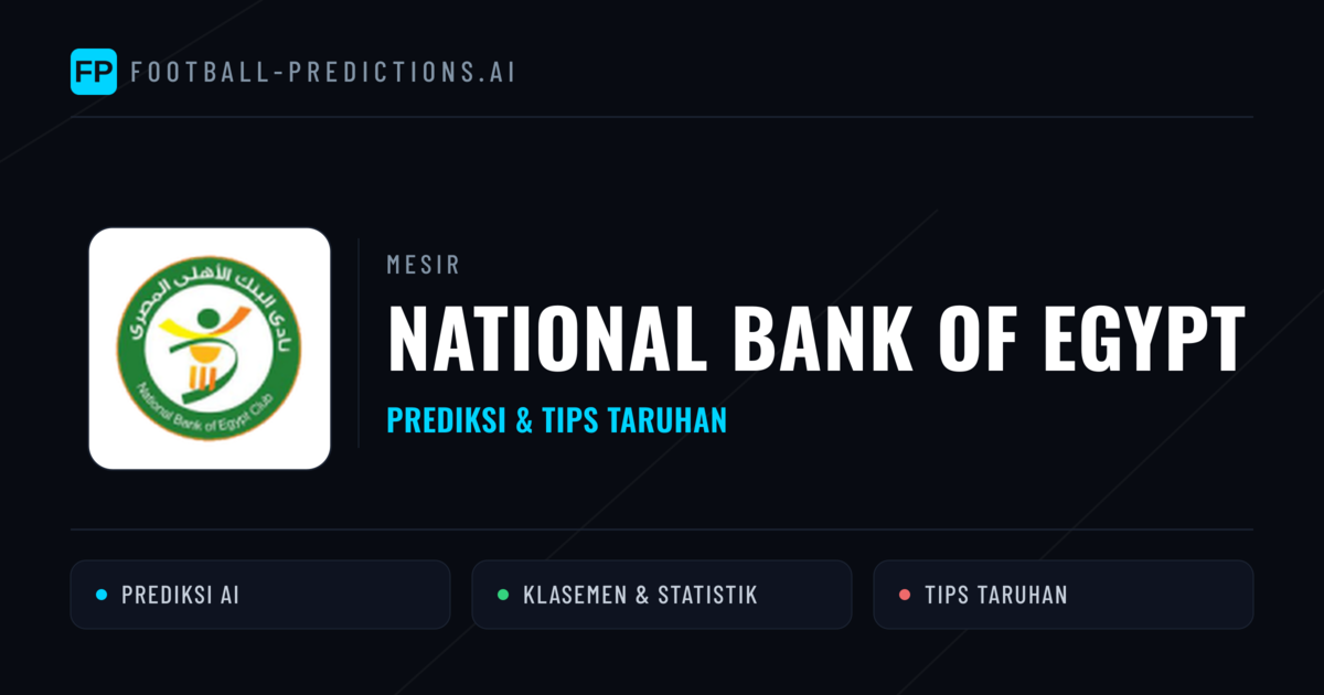 National Bank of Egypt Prediksi & Statistik Piala Dunia