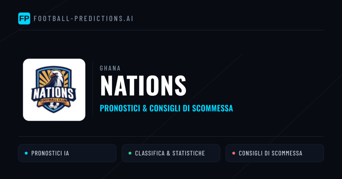 Pronostici e Statistiche Nations