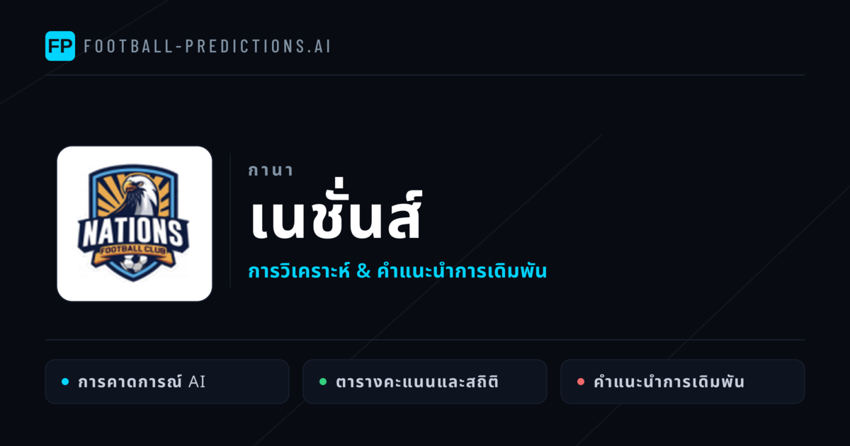 เนชั่นส์ การวิเคราะห์และสถิติ