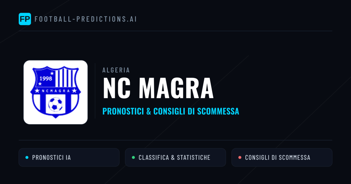 Pronostici e Statistiche NC Magra