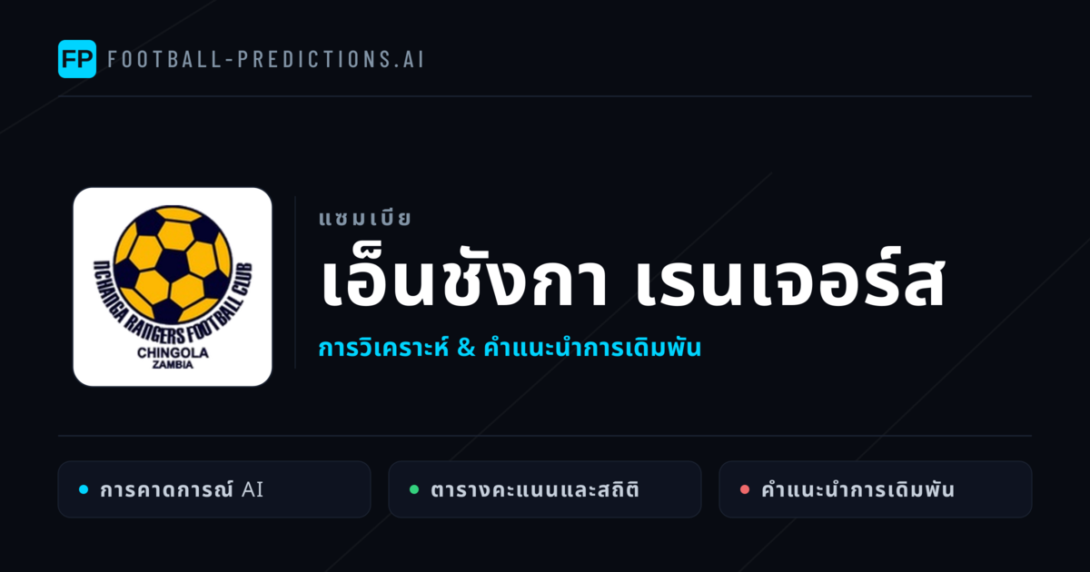 เอ็นชังกา เรนเจอร์ส การวิเคราะห์และสถิติ
