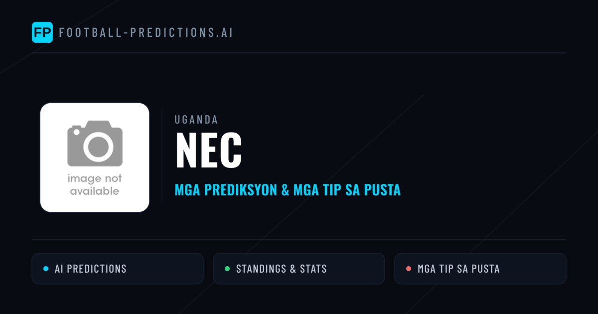 NEC Predictions & Stats