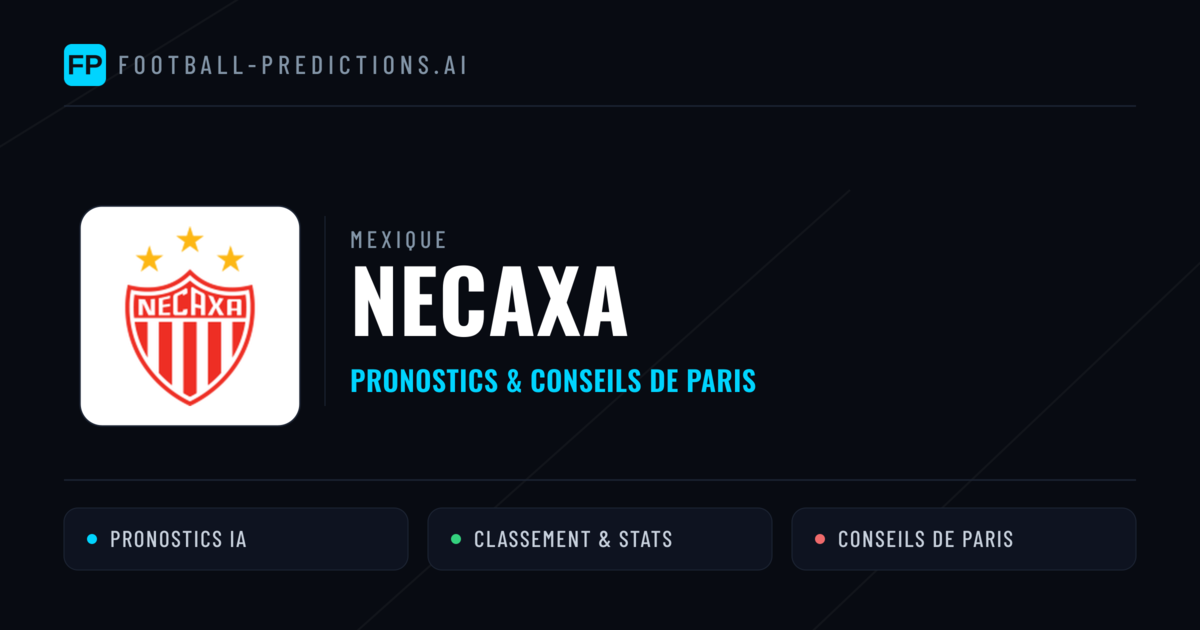 Necaxa Pronostics & Statistiques