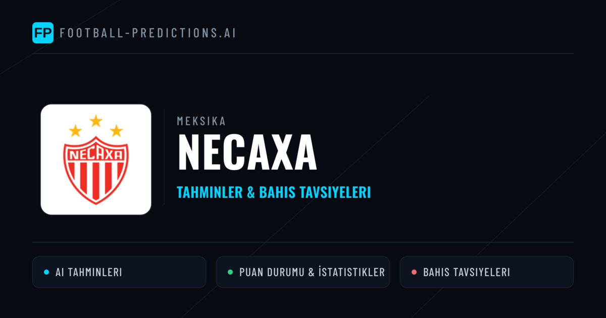 Necaxa Tahminleri & İstatistikler