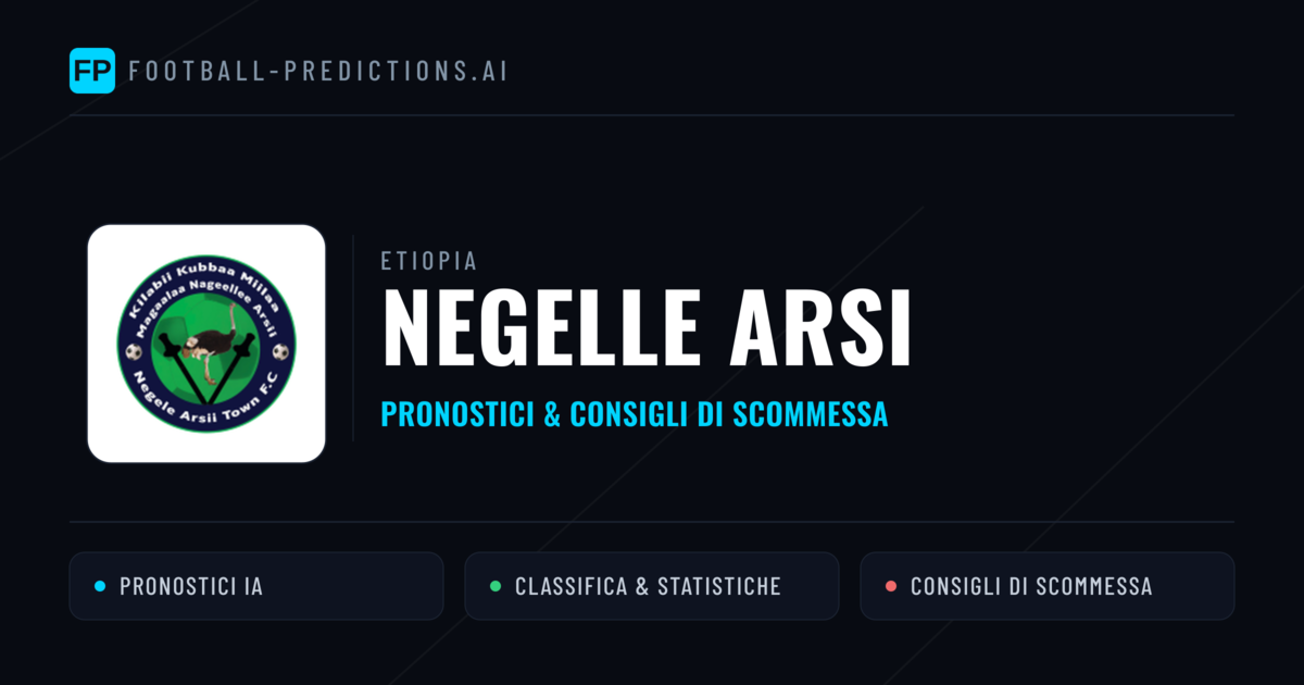 Pronostici e Statistiche Negelle Arsi