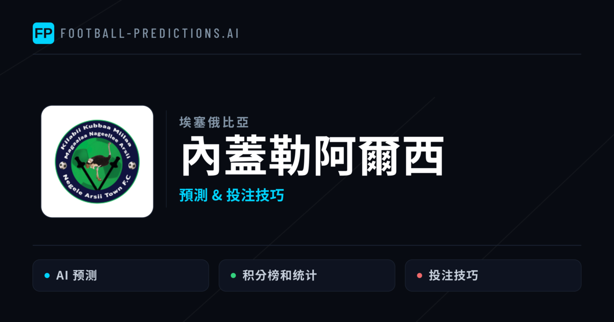 內蓋勒阿爾西 運彩分析|足球預測與數據