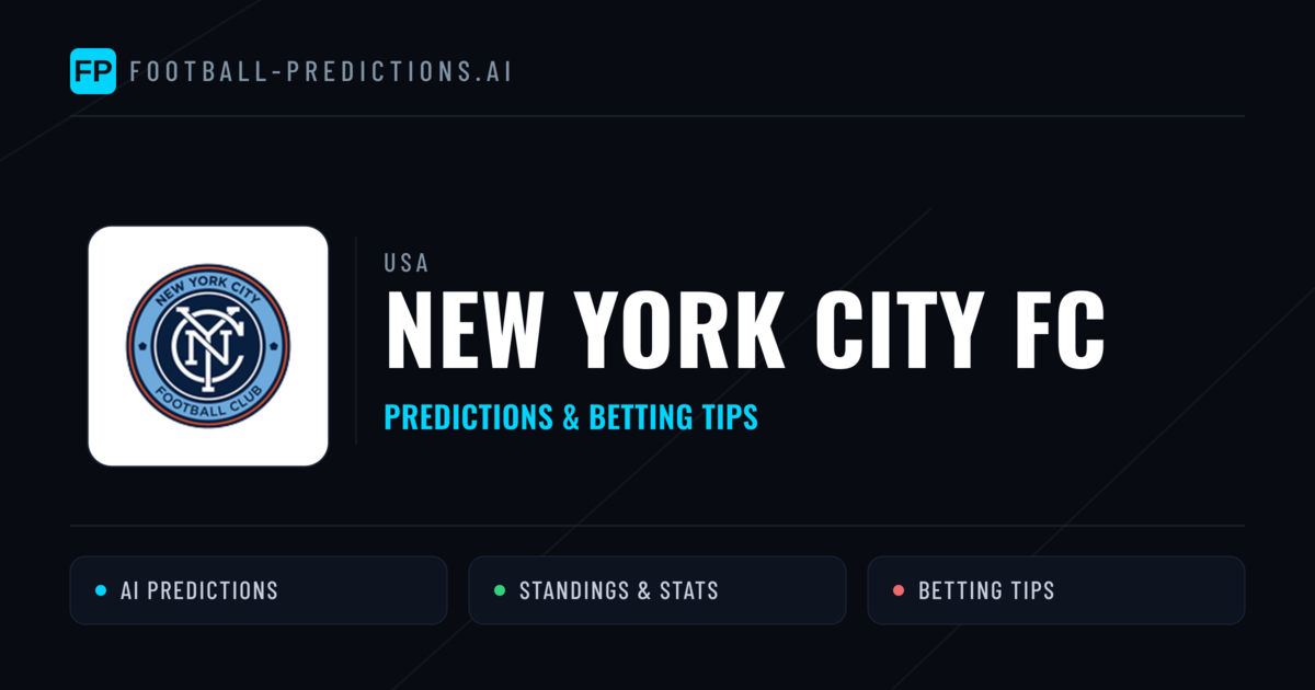 New York City FC Predictions & Stats