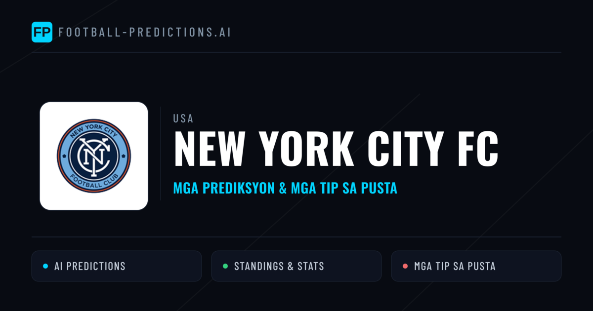 New York City FC Predictions & Stats