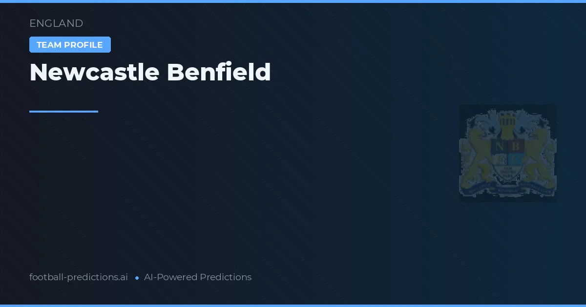 Newcastle Benfield Predictions & Stats