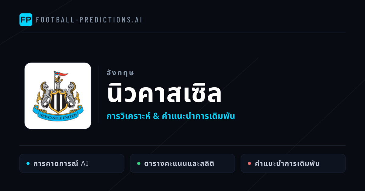 นิวคาสเซิล การวิเคราะห์และสถิติ